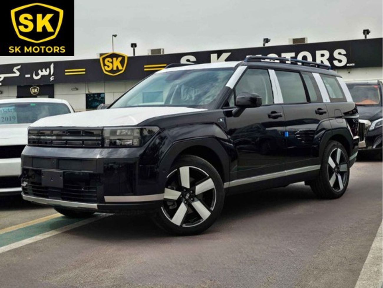 Hyundai Santa Fe LUXURY, NEW SHAPE, 2.5T, SUNROOF, "4" CAMERAS (CODE # 67973)