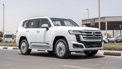 Toyota Land Cruiser 2025 Toyota Land Cruiser 300 VXR 3.5L AT Hybrid (White-Red)
