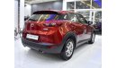 مازدا CX-3 EXCELLENT DEAL for our Mazda CX-3 ( 2019 Model ) in Red Color GCC Specs