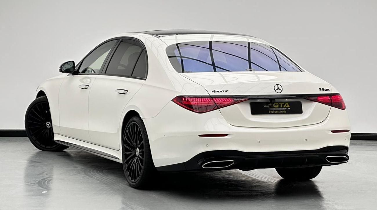 مرسيدس بنز S 500 2021 Mercedes-Benz S500 4MATIC, 1 Year Unlimited KM Warranty, Full Service History