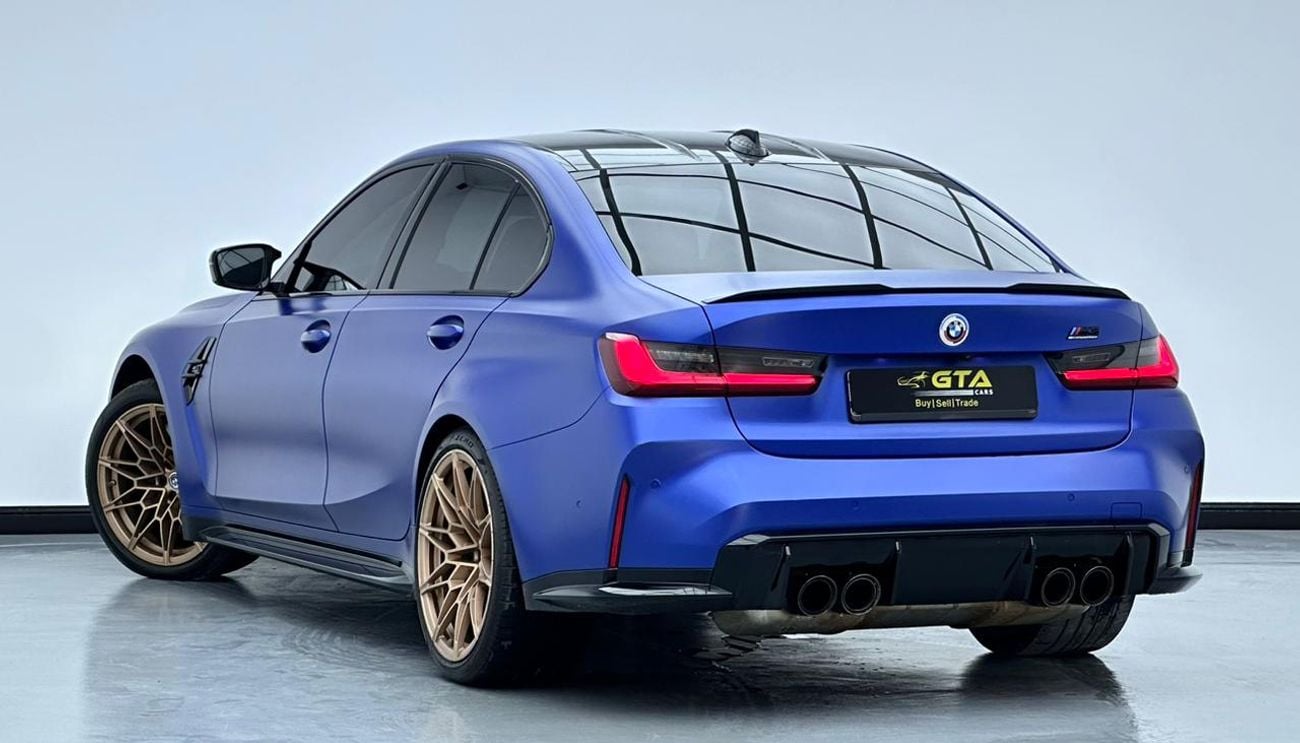 BMW M3 Competition 3.0L 2021 BMW M3 Competition, One Year Unlimited Km Warranty, Excellent Condition