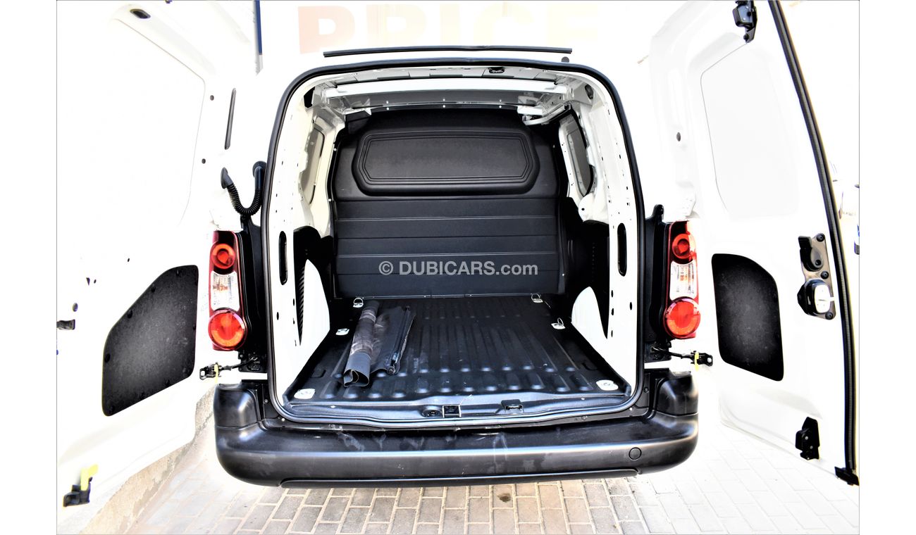 Peugeot Partner Tepee VAN 1.6L B9 MANUAL 2018 GCC UNDER BALANCE AGENCY WARRANTY UP TO 2022 OR 100,000 KM