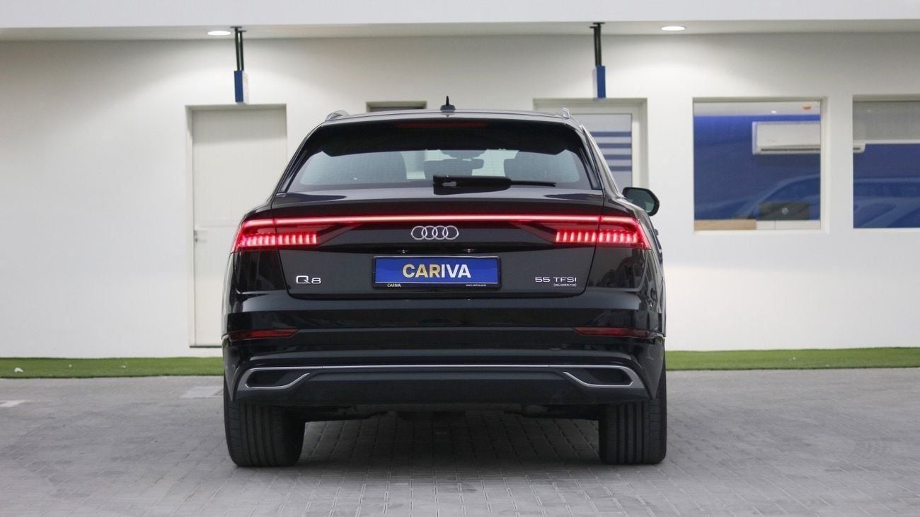 Audi Q8 55 TFSI quattro V6 3.0TC | Full Service History | Certified & Inspected | GCC | Zero Down payment support