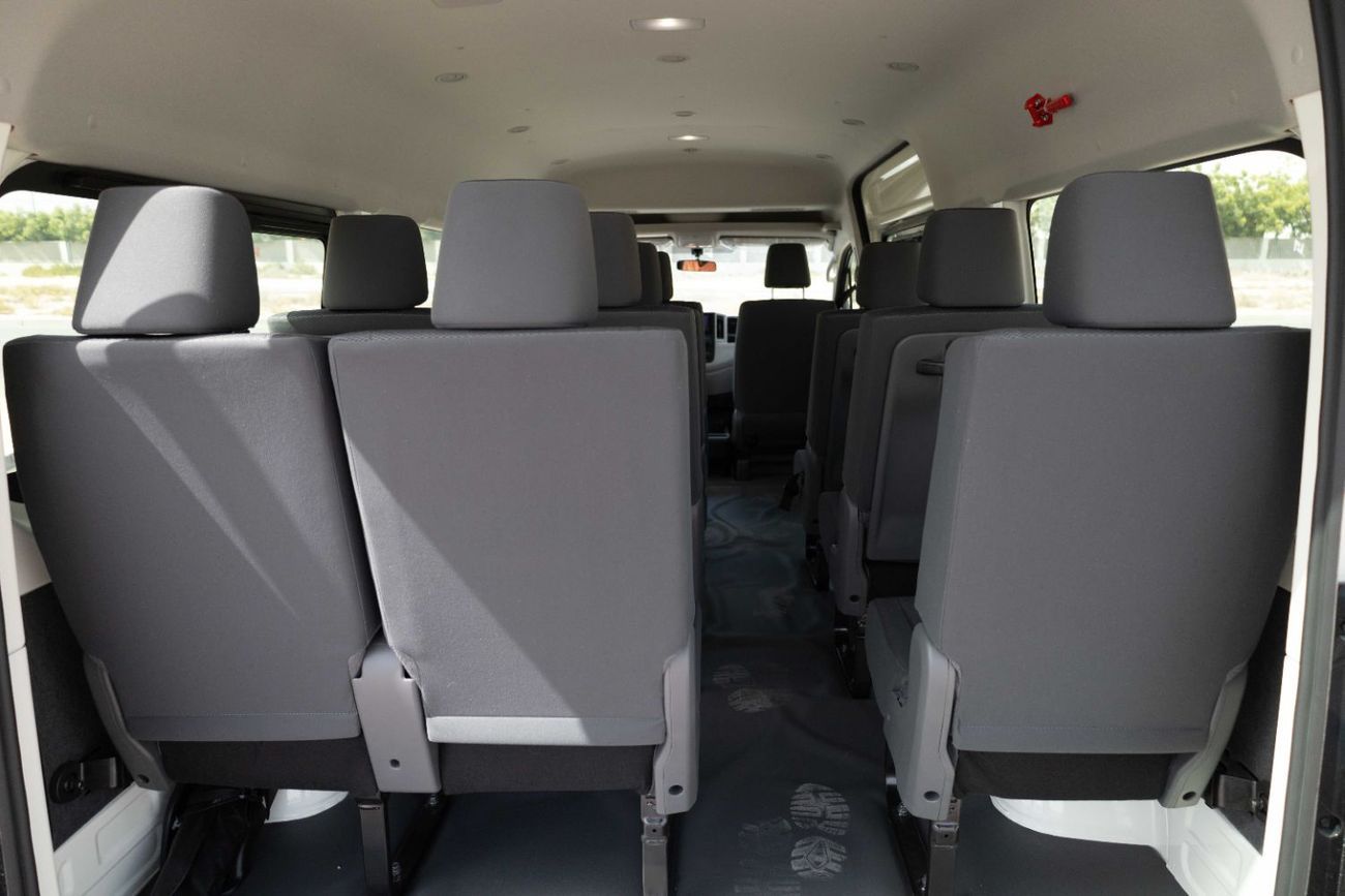 Toyota Hiace 2025 Toyota Hiace High-Roof 3.5L - White Inside Grey | Export Only