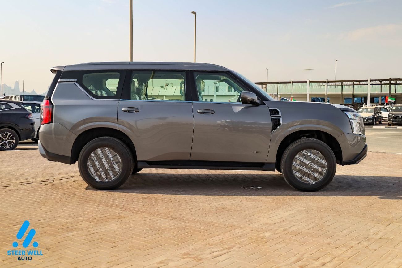 نيسان باترول LE T2 3.5L V6 AWD 9AT 2026 | 8-Seater | Power Tailgate | 18” Alloy Wheels | Full Safety
