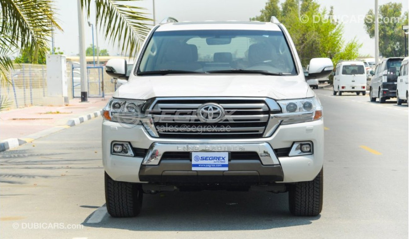 Toyota Land Cruiser GXR 4.5L A/T ,REMOTE START, Sunroof, full option - Export out GCC- available in different colors