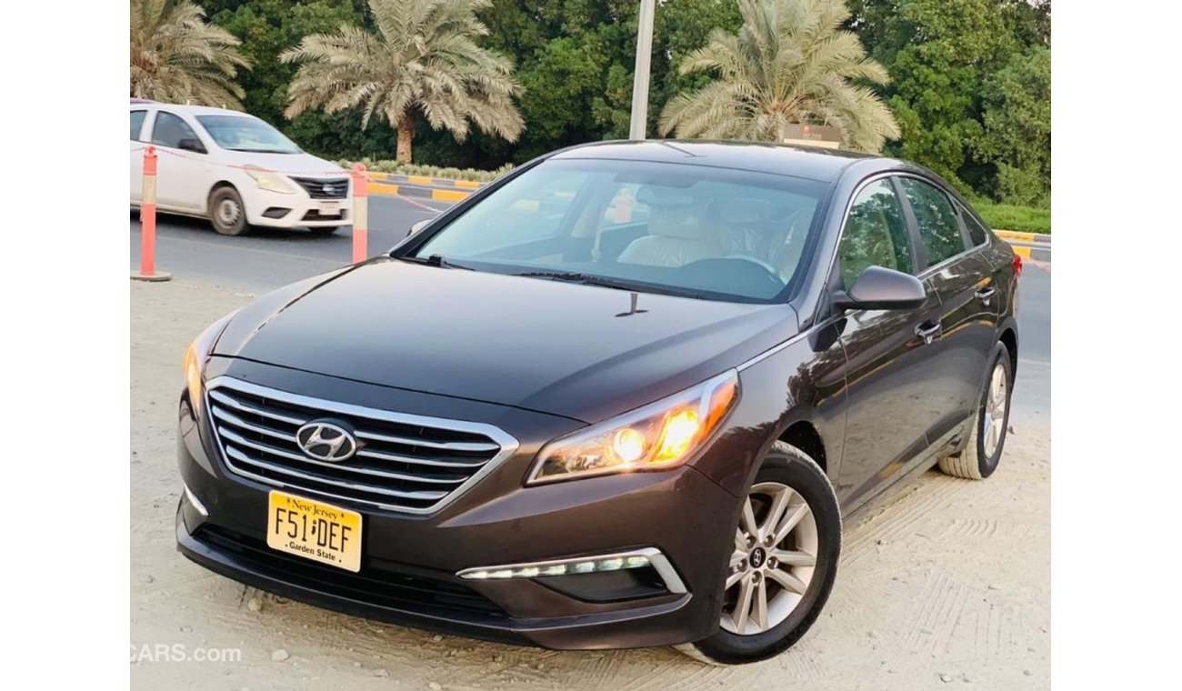 Hyundai Sonata 2016 For Urgent Sale RTA Dubai Passing