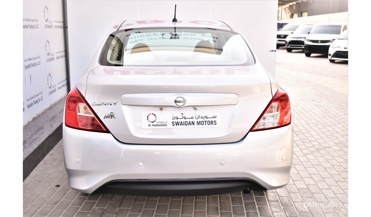 Nissan Sunny AED 739 PM | 1.5L S GCC WARRANTY