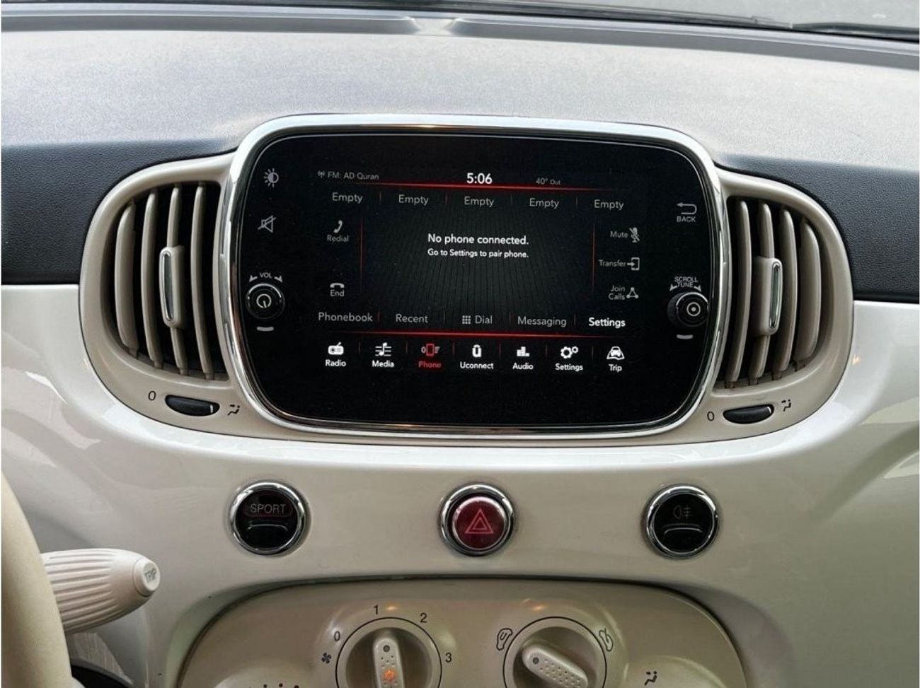 Fiat 500 Std FIAT-500 2018 GCC ORGINAL PAINT // ACCIDENT FREE // PERFECT CONDITION