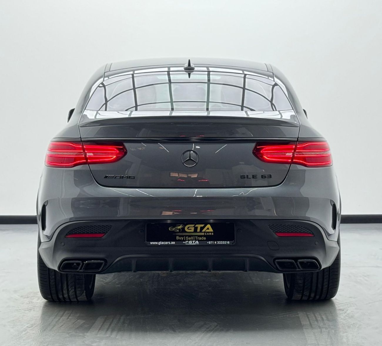 Mercedes-Benz GLE 63 S AMG Coupe 2017 Mercedes-AMG GLE 63 S 4MATIC Coupe, Well Loaded, Service History, GCC