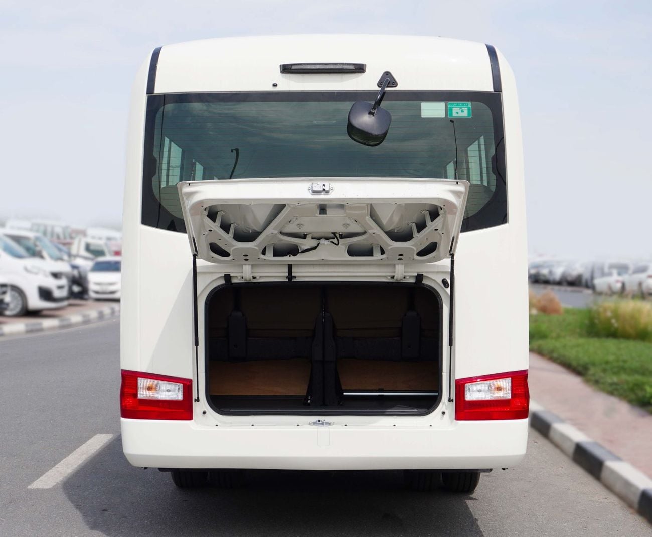 Toyota Coaster 2025 MODEL TOYOTA-COASTER 2.8L TD A/T (22 STR, WITH REFRIGERATOR AND HIGH BACK SEATS)