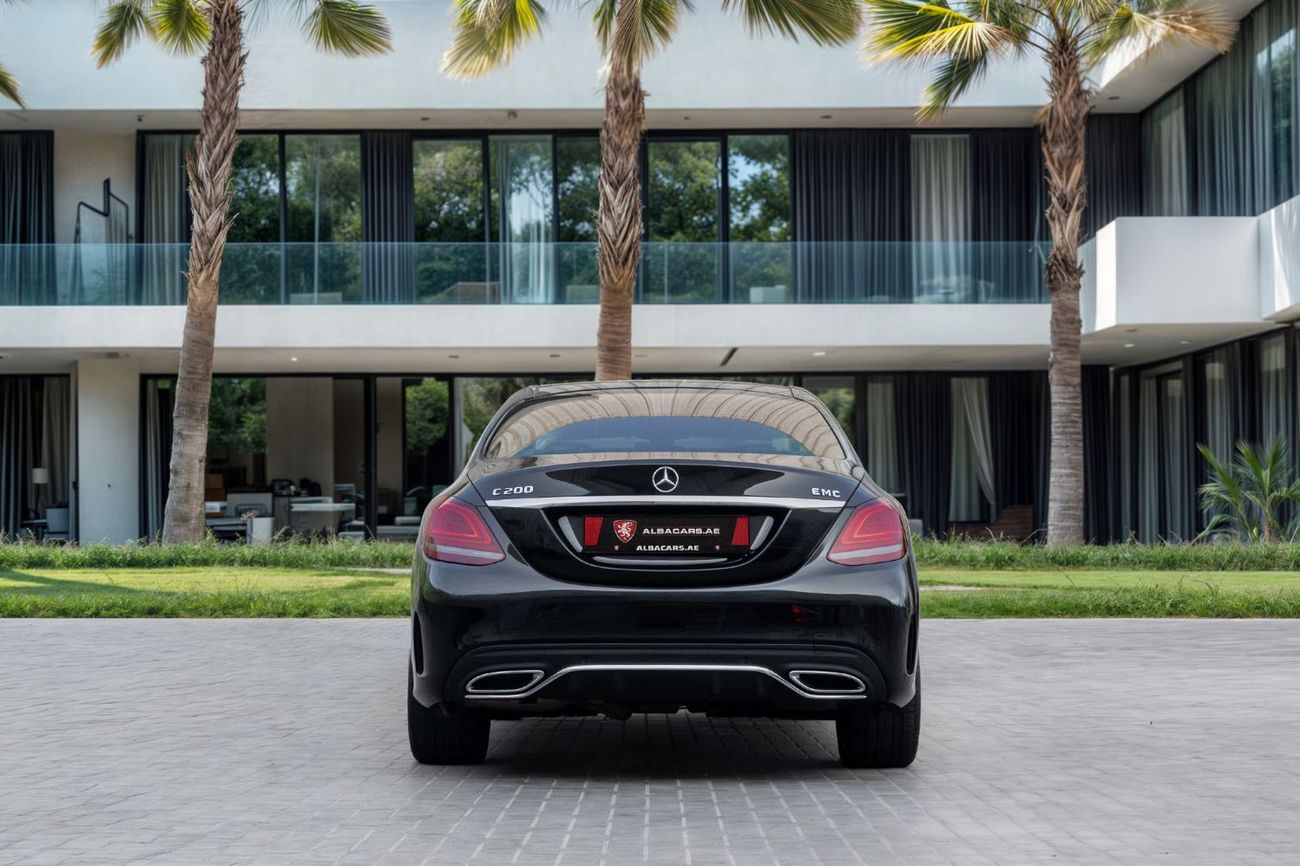 مرسيدس بنز C 200 C200 AMG | 2,155 P.M | 0% Downpayment | Sedan!