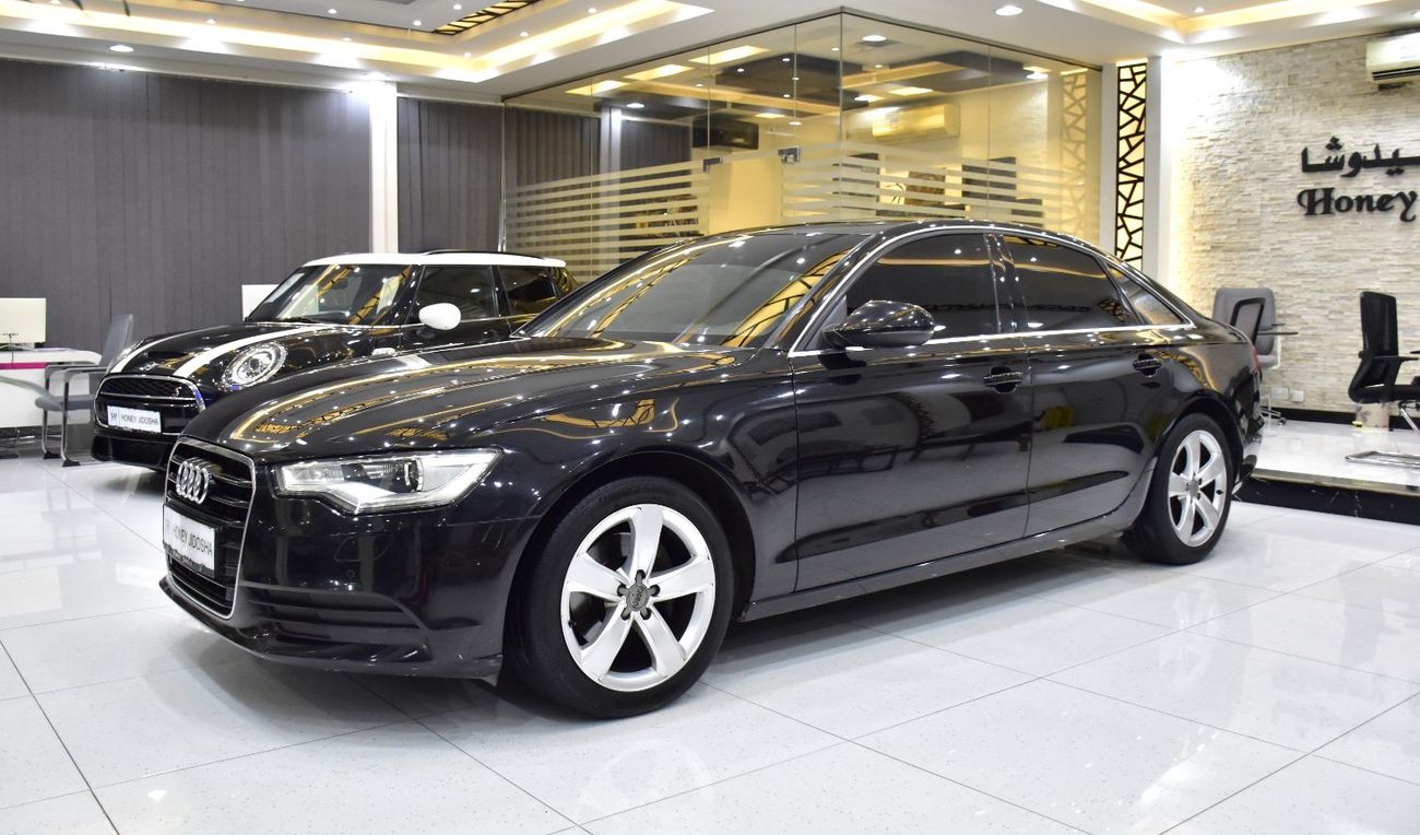 أودي A6 EXCELLENT DEAL for our Audi A6 2.0T ( 2014 Model ) in Black Color GCC Specs