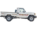 تويوتا لاند كروزر بيك آب ECTCGA002 – 2025 Toyota LC79 Single Cab Pick Up - 2.8L Diesel Auto - Mid - White with Beige Interior