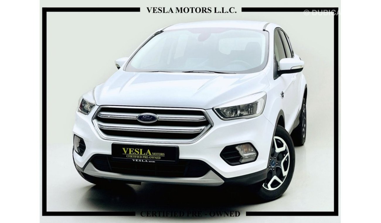 Ford Escape GCC / 2019 / LEATHER SEATS + ALLOY WHEELS + NAVIGATION + CAMERA + KEYLES / UNLIMITED KMS WARRANTY