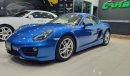Porsche 718 Cayman Std 2 DAYS OFFER CAYMAN 2014 GCC IN PERFECT CONDITION LOW MILEAGE 55K KM FOR 135K AED INC. INSURANCE