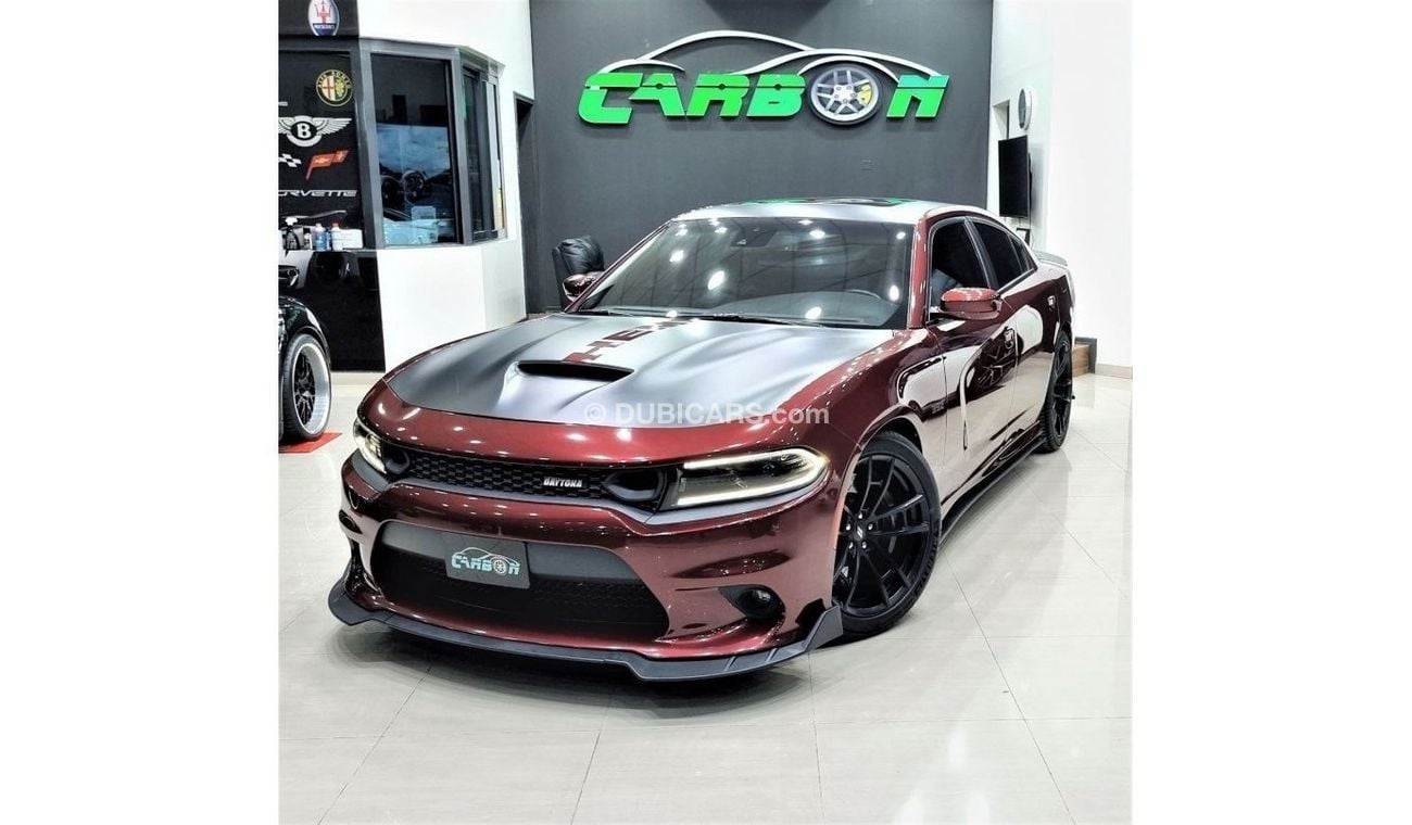 Dodge Charger DODGE CHARGER DAYTONA SRT8 6.4 FULLY LOADED IN GOOD CONDITION GCC FOR 125K AED