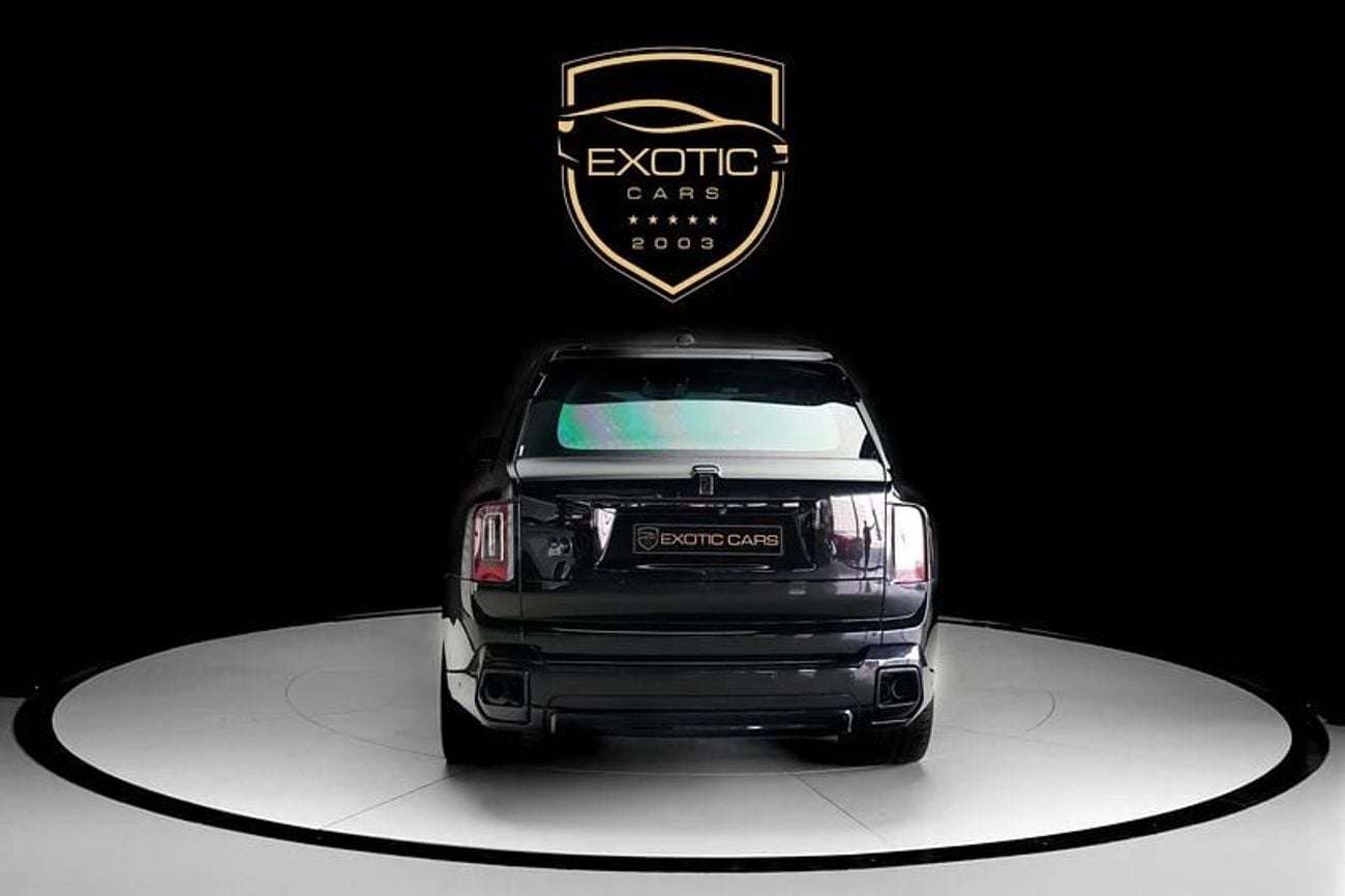 Rolls Royce Cullinan BLACK BADGE Std