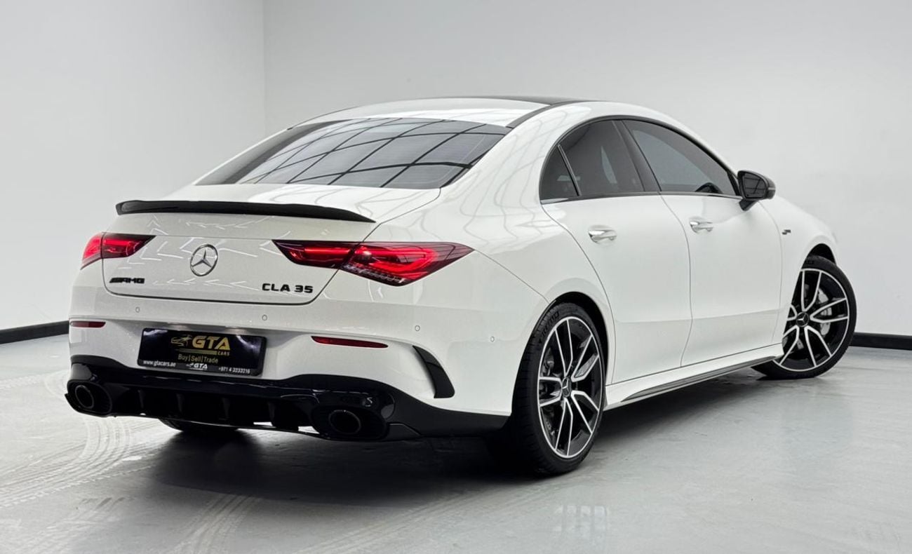Mercedes Benz CLA35 AMG 2023 Mercedes Benz CLA35 AMG 4MATIC, 2027 Mercedes Warranty + Service Pack, Very Low Km, GCC