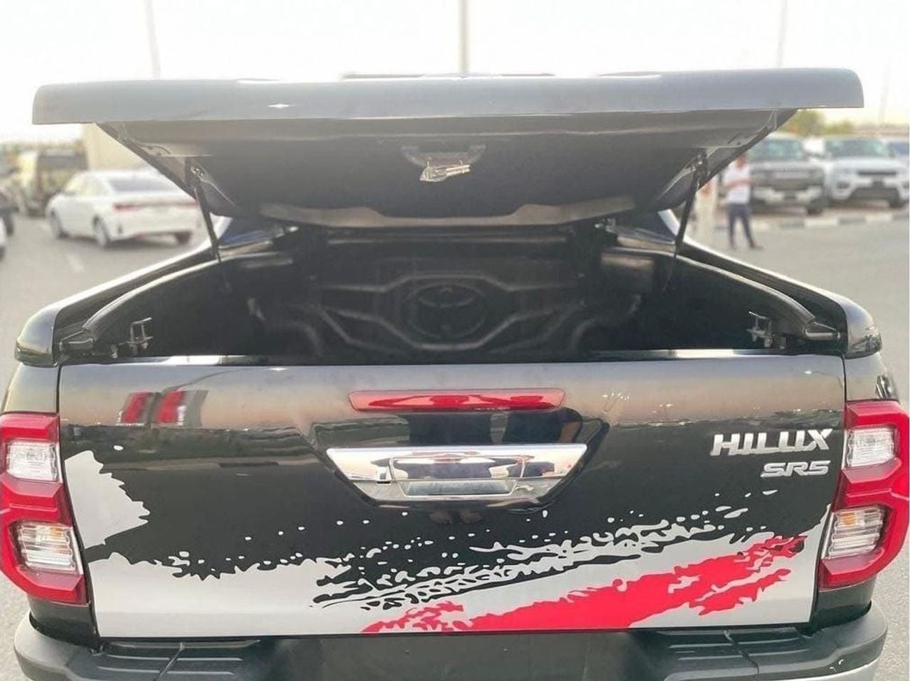 تويوتا هيلوكس 2020 Face-lifted 2024 GR Sports V4 GCC Specifications  Full Option