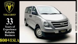Hyundai H-1 AUTOMATIC GEAR +  12 SEATERS + PERFECT CONDITION / GCC / 2017 / WARRANTY + FREE SERVICE / 123 DHS PM