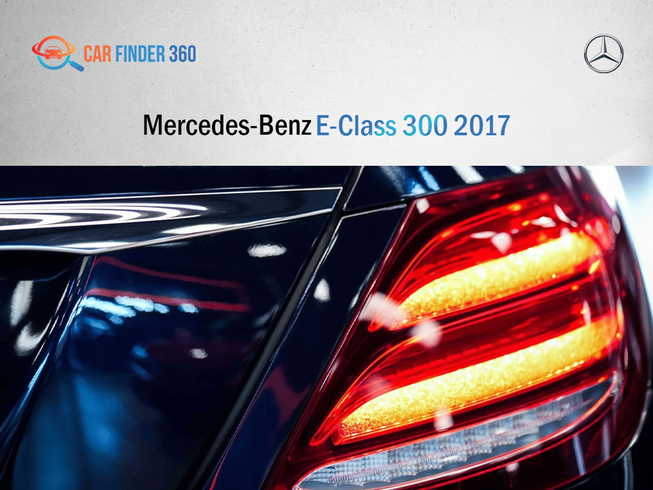 Mercedes-Benz E300 Mercedes-Benz E-Class 300 2017