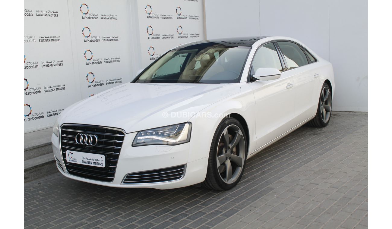 أودي A8 4.0L V8 2014 MODEL L