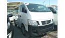 Nissan Urvan 2014 WHITE GCC NO ACCIDENT PERFECT