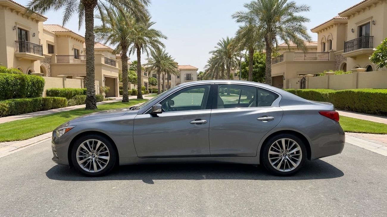 Infiniti Q50 LUXE 2024 | AED 1236/Month | 0 DP | 30 Day Return | Warranty