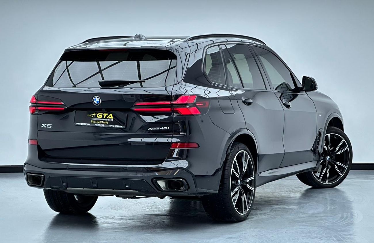 بي أم دبليو X5 2025 BMW X5 xDrive40i M-Sport, July/2030 BMW Warranty + Service Package, BMW Full Service History, G