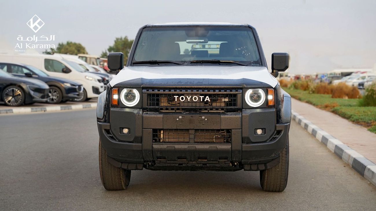 تويوتا برادو محرك 2.4 لتر Urban E | قفل تفاضلي | كاميرا خلفية | 7 مقاعد قابلة للطي | عداد كيلومترات صفر