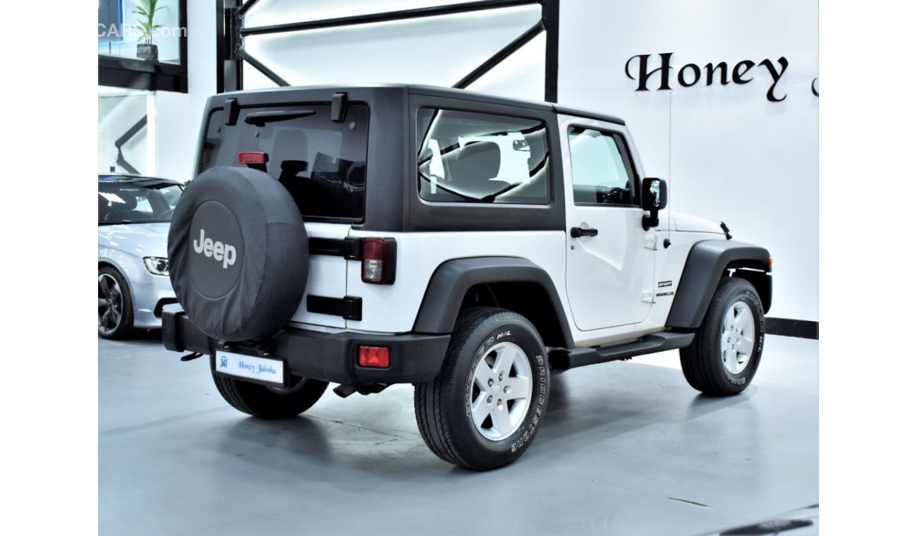 Jeep Wrangler EXCELLENT DEAL for our Jeep Wrangler Sport ( 2012 Model ) in White Color GCC Specs