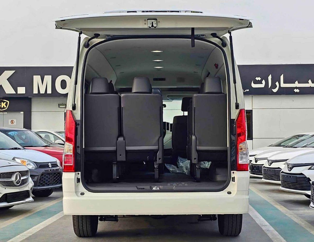 Toyota Hiace HIGHROOF GL/3.5L PETROL A/T/HIGH OPTION 13 SEATER/CODE#HHGL35AP