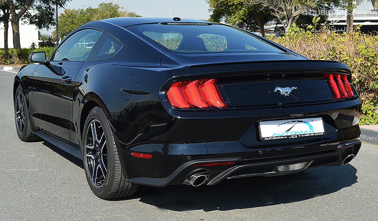 Ford Mustang Ecoboost 2019, GCC, 0km w/ 3 Years or 100,000km Warranty and 60,000km Service at Al Tayer Motors