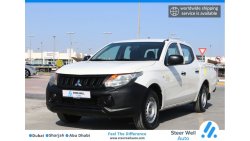 Mitsubishi L200 2016 | L200 4X2 - DOUBLE CABIN PICKUP WITH GCC SPECS AND EXCELLENT CONDITION