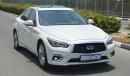 إنفينيتي Q50 2.0L I-4 Turbo, GCC, 0km with 5 Years or 200,000km Warranty from Dynatrade + 1 Free Service