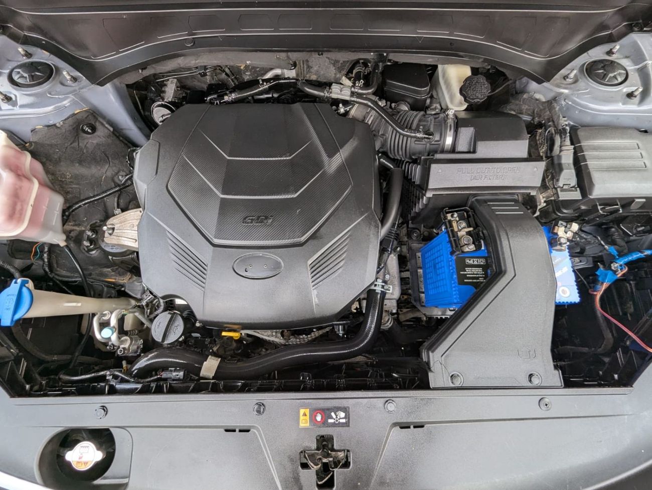 كيا تيلورايد Kia Telluride 2021 LHD grey colour