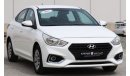 Hyundai Accent Base Hyundai Accent 2020 GCC in excellent condition without accidents