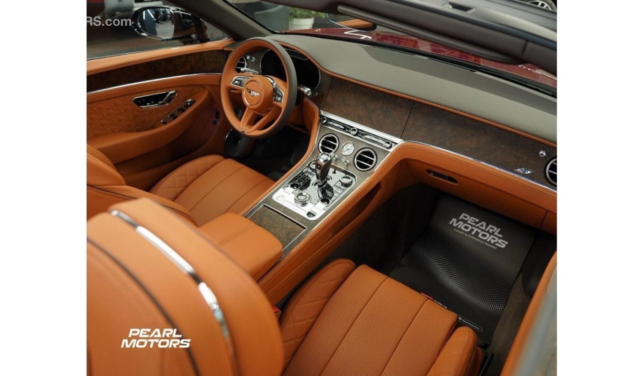 Bentley Continental GTC 2023 | BRAND NEW | BENTLEY CONTINENTAL GTC S | DRAGON RED | GCC SPECS | WARRANTY