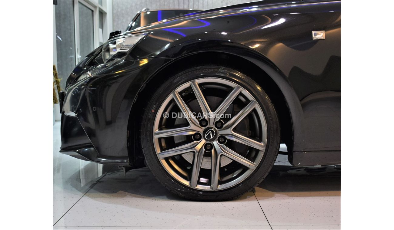 Lexus IS350 EXCELLENT DEAL for our Lexus IS 350 F-Sport 2014 Model!! in Black Color! GCC Specs