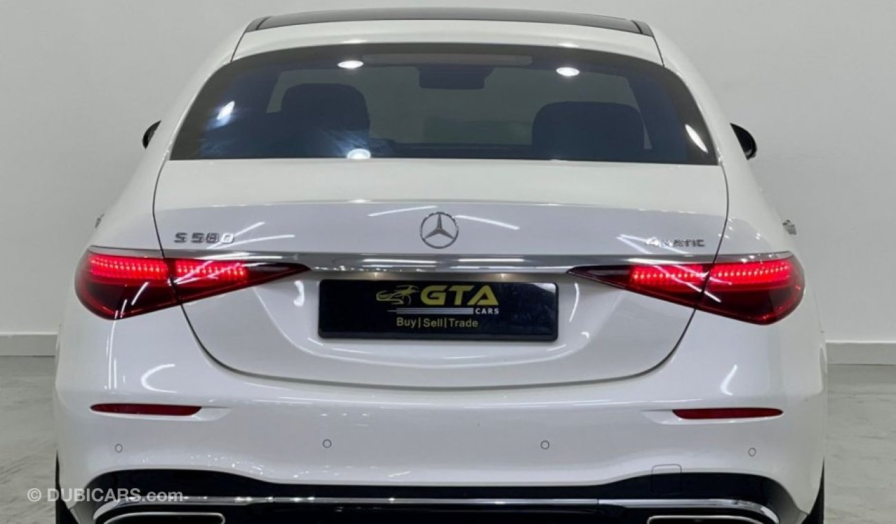 Mercedes-Benz S 580 4M Exclusive 2022 Mercedes S580 4matic, Mercedes Warranty + Service Contract, GCC