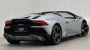 Lamborghini Huracan 2023 Lamborghini Huracan Evo Spyder, April 2026 Lamborghini Warranty + Service Pack, Low Kms, GCC