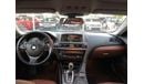 BMW 640i BMW640 MODEL 2015 GCC car perfect condition full option low mileage panoramic roof leather seats nav