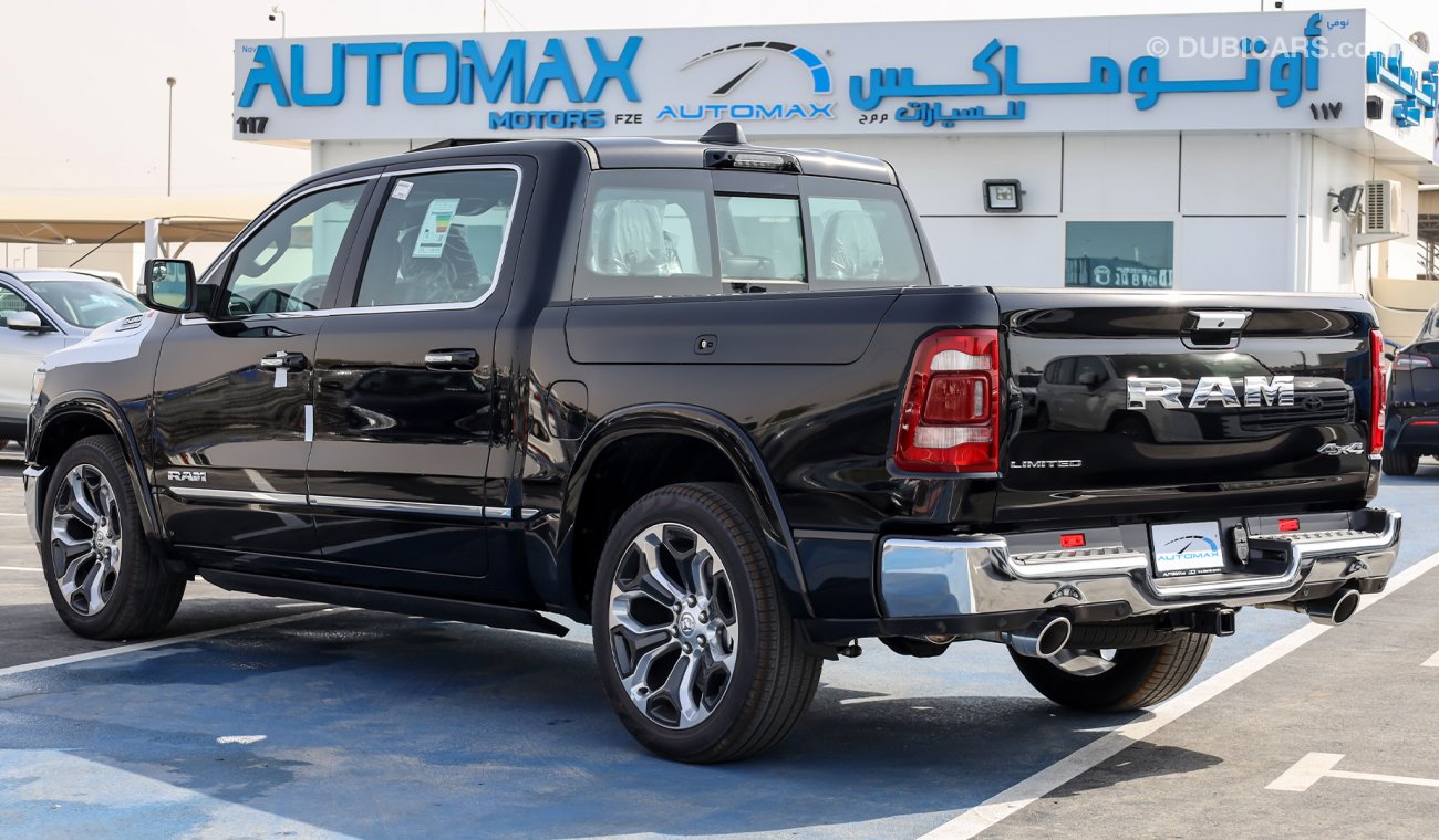 RAM 1500 1500 LIMITED CREW CAB 4X4 5.7L V8 HEMI , 2022 , GCC , 0Km , (ONLY FOR EXPORT)