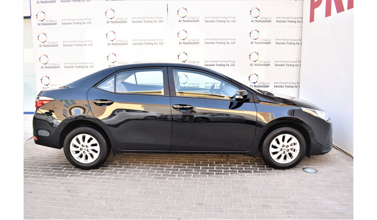 Toyota Corolla AED 1272 PM | 2.0L SE GCC WARRANTY