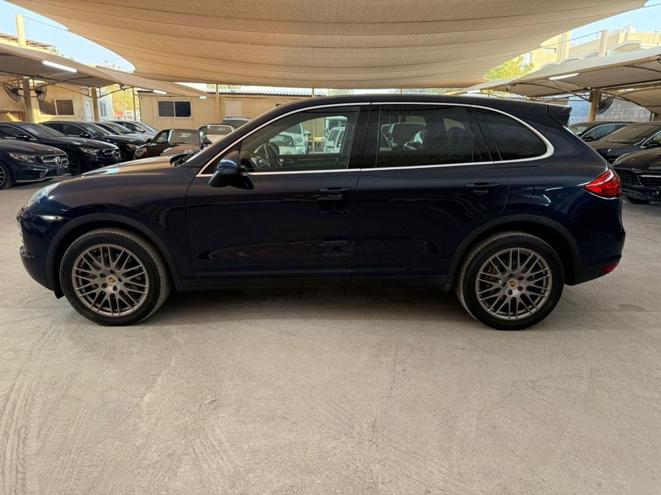 Porsche Cayenne S 4.8L | RARE TITANIUM BLUE INTERIOR | SERVICE HISTORY | SPORTS CHRONO PACKAGE