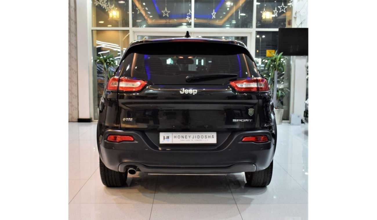 جيب شيروكي Jeep Cherokee SPORT 2016 Model!! in Black Color! GCC Specs