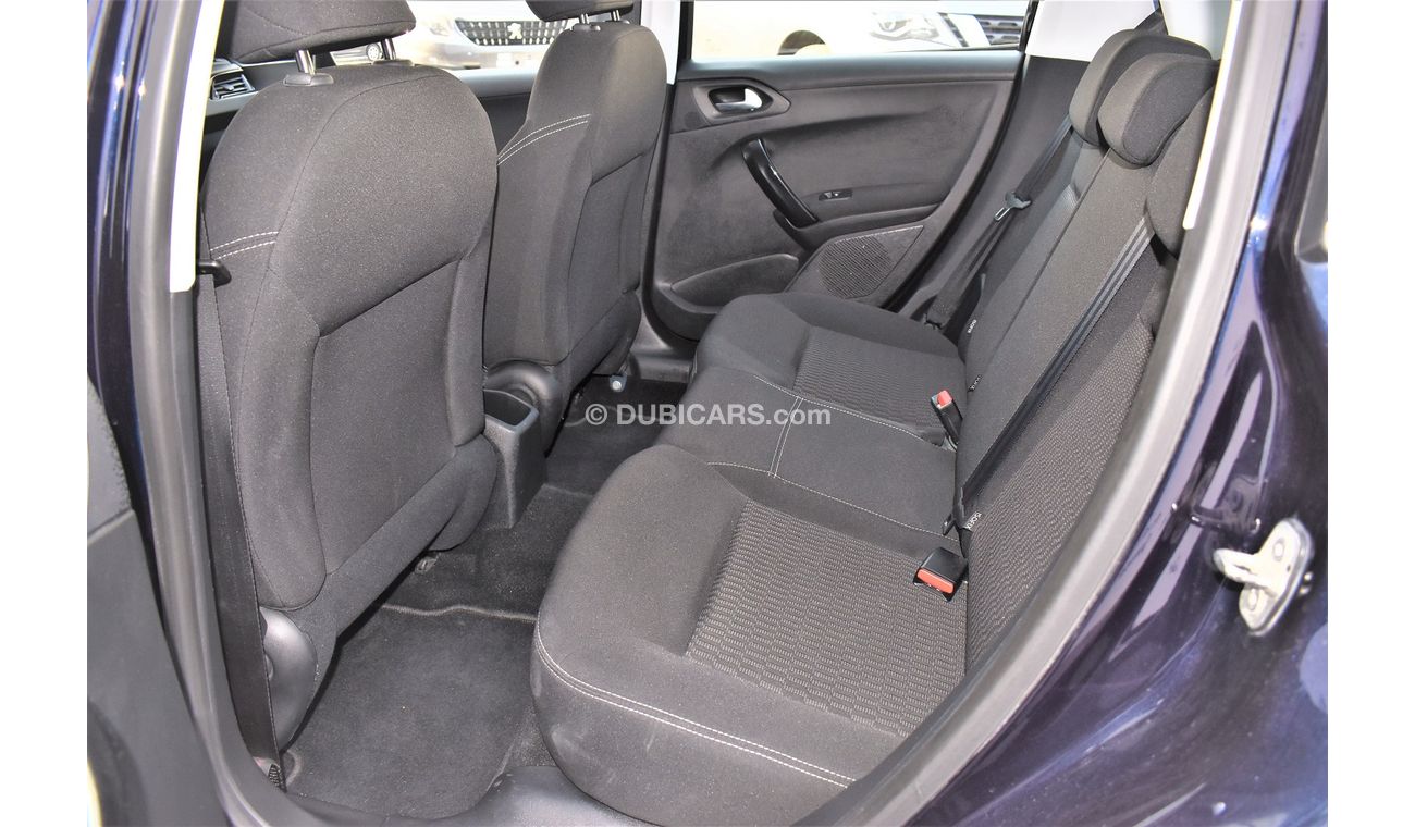 Peugeot 208 AED 519 PM | 1.6L ACTIVE GCC AGENCY WARRANTY UP TO 2024 OR 100K KM