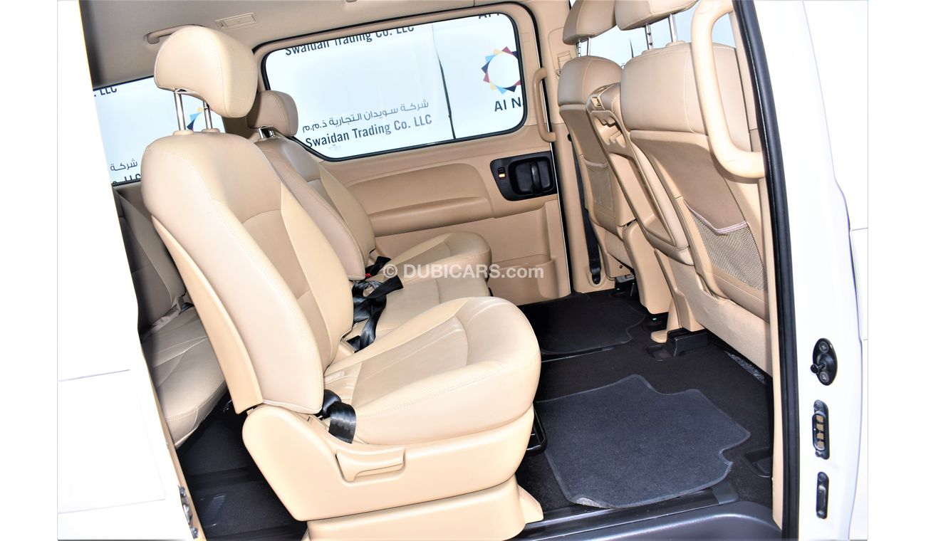 Hyundai H-1 AED 799 PM | 2.4L 9-STR VAN GCC DEALER WARRANTY