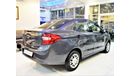 Ford Figo AMAZING! (With Full Service History) Ford Figo 2016 Model! in Dark Grey Color! GCC Specs